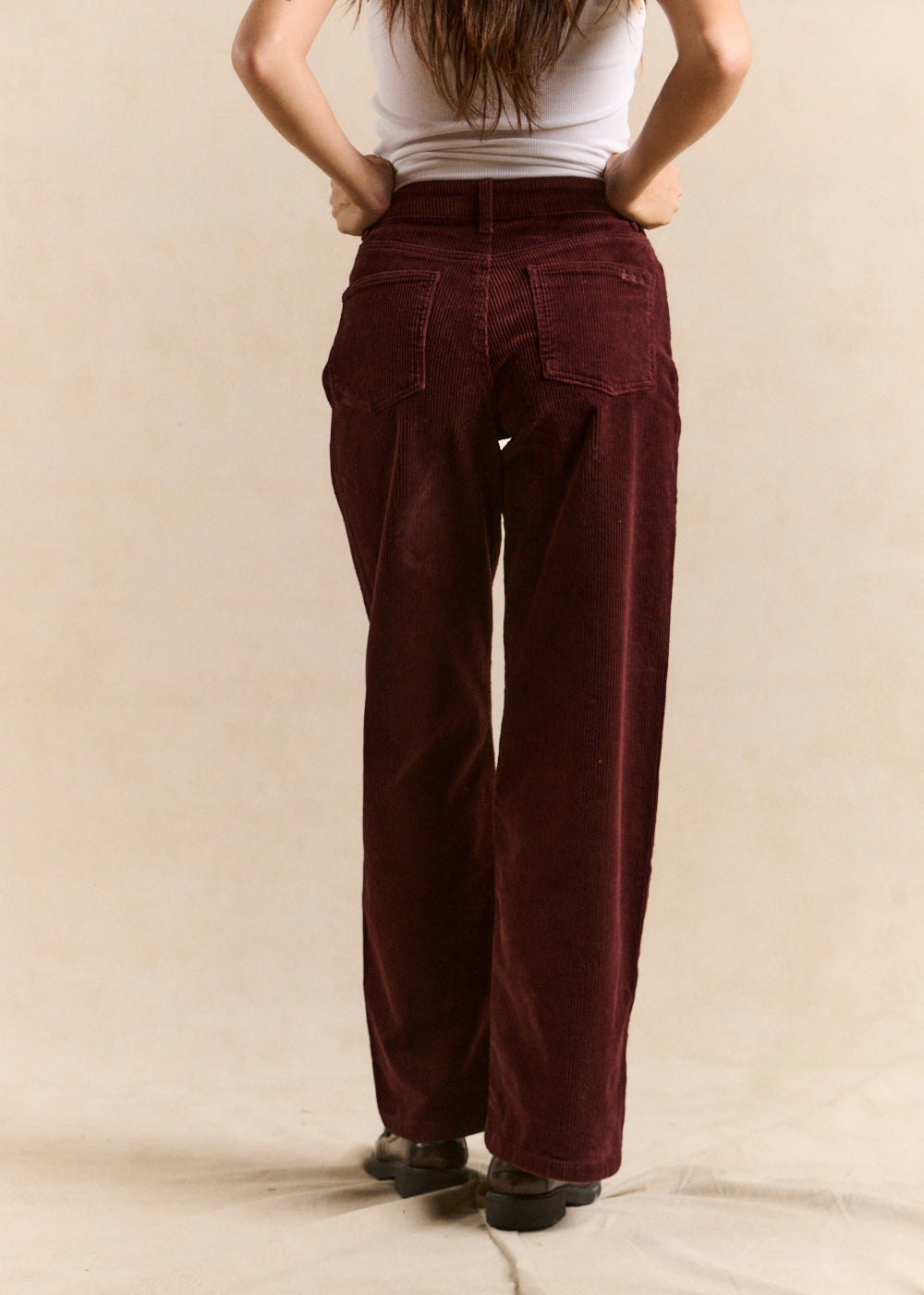 CHLOEVEL Pantalon wideleg en velours - 3 - Sud Express - Sud Express