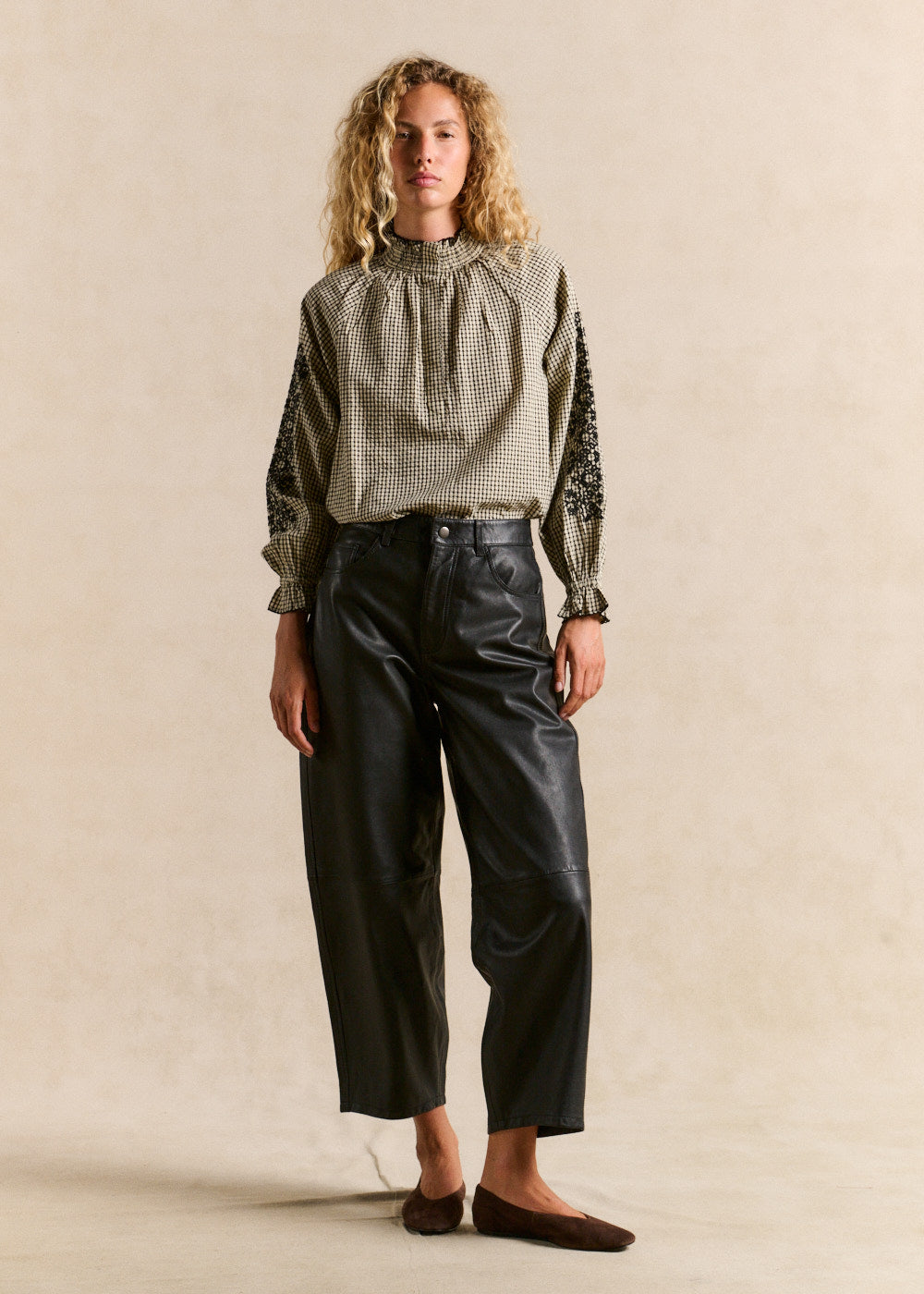 Pantalon en cuir - Sud Express - 4 - Sud Express