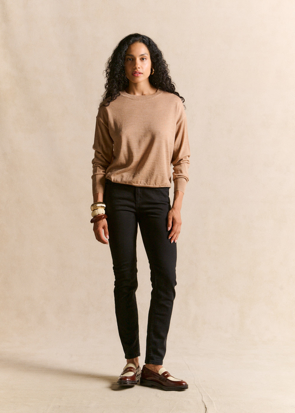 Pull col rond en laine - Sud Express - 4 - Sud Express
