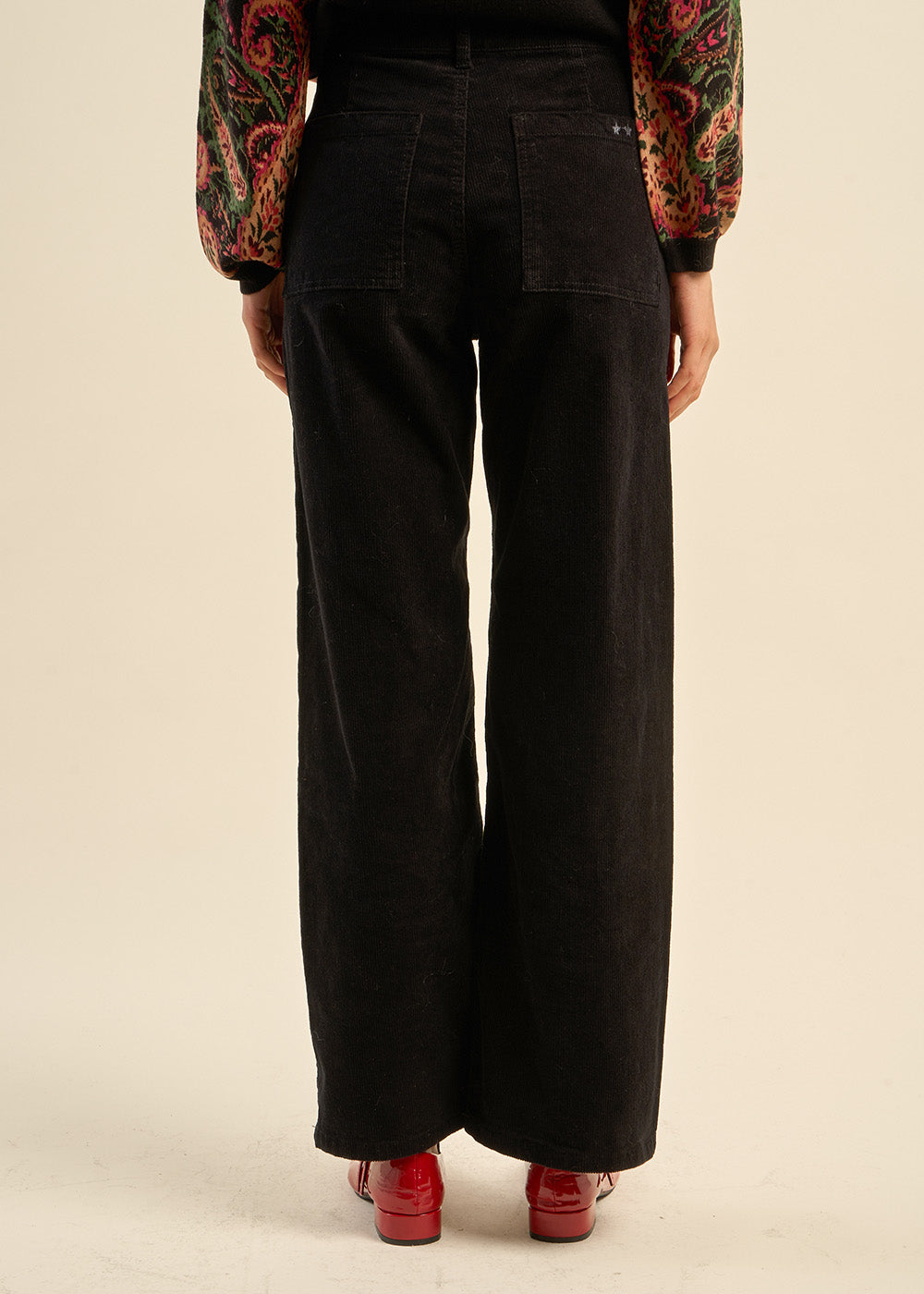 Pantalon en velours à coupe droite - Sud Express - 3 - Sud Express