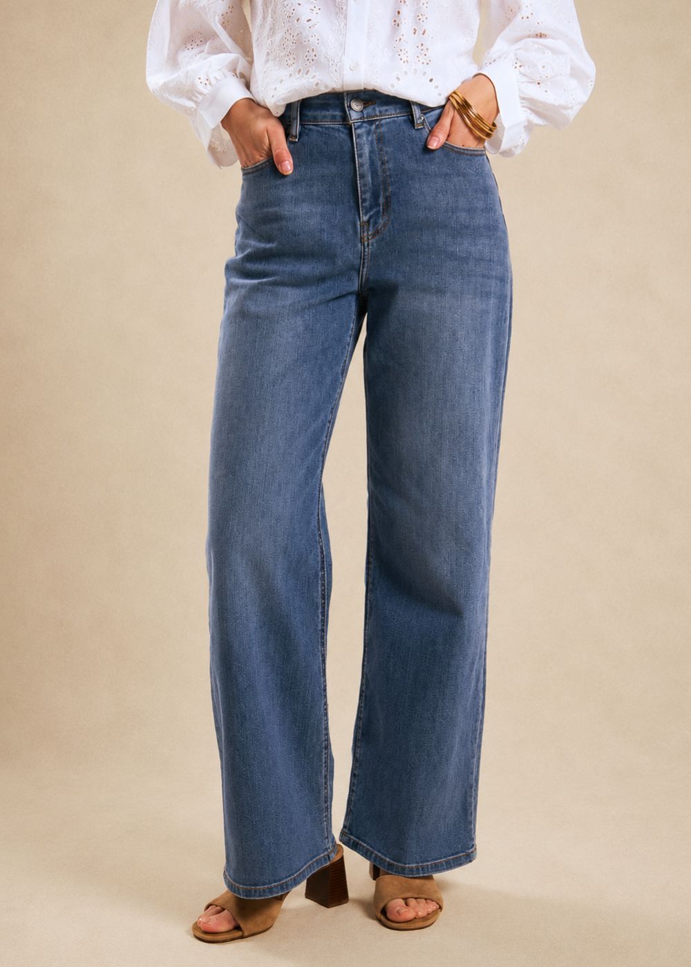 CHLOE Jean wideleg - 1 - Sud Express - Sud Express