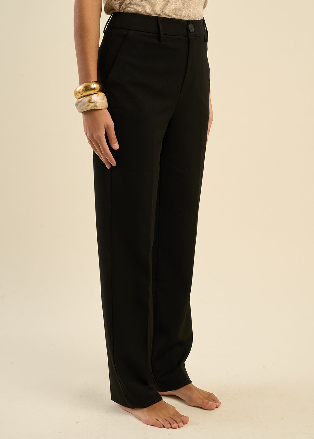 Pantalon de costume à taille haute - Sud Express - 5 - Sud Express