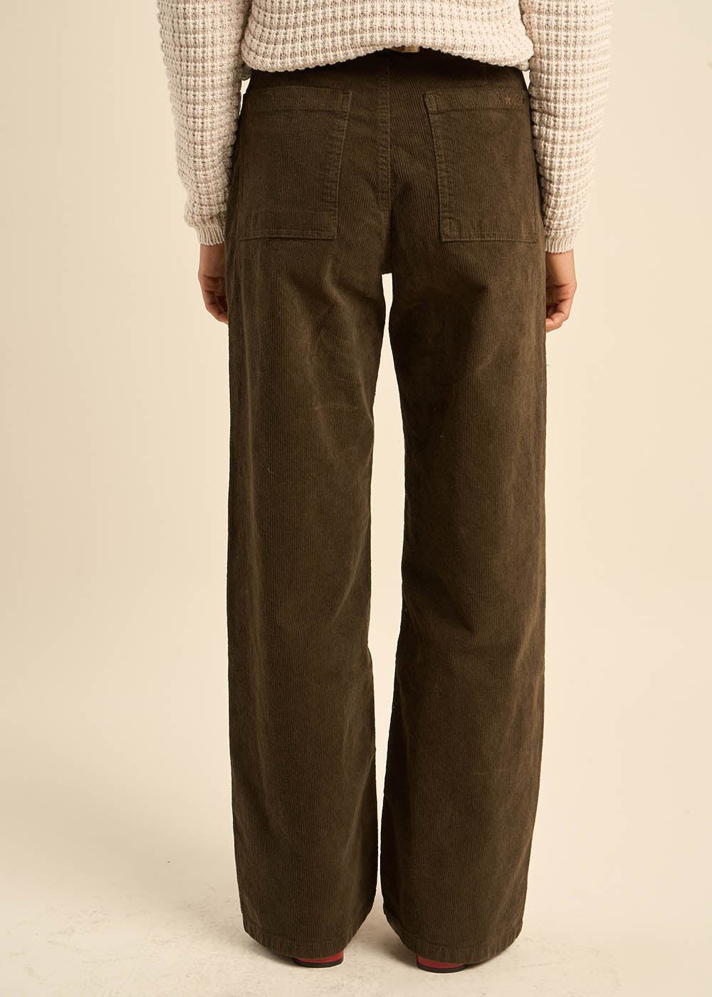Pantalon en velours à coupe droite - Sud Express - 3 - Sud Express