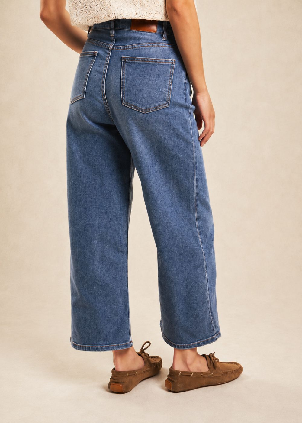 SUZY Jean taille haute coupe large 7/8 - 3 - Sud Express - Sud Express