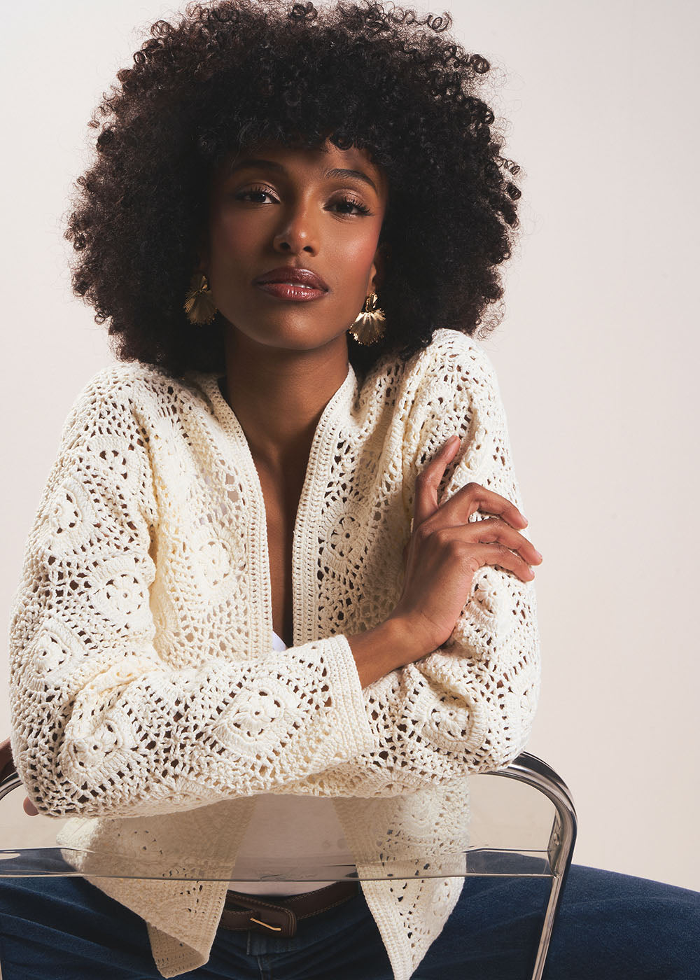 Gilet en crochet - Sud Express - 5 - Sud Express