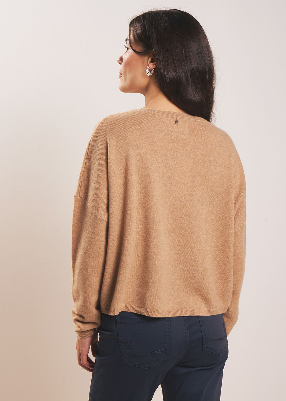 MONA Pull col bateau 100% cachemire - 3 - Sud Express - Sud Express