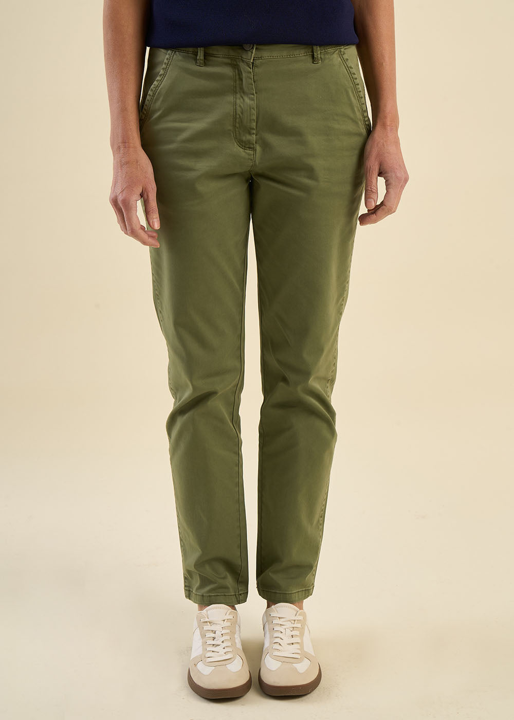 Pantalon chino taille basse - Sud Express - 5 - Sud Express
