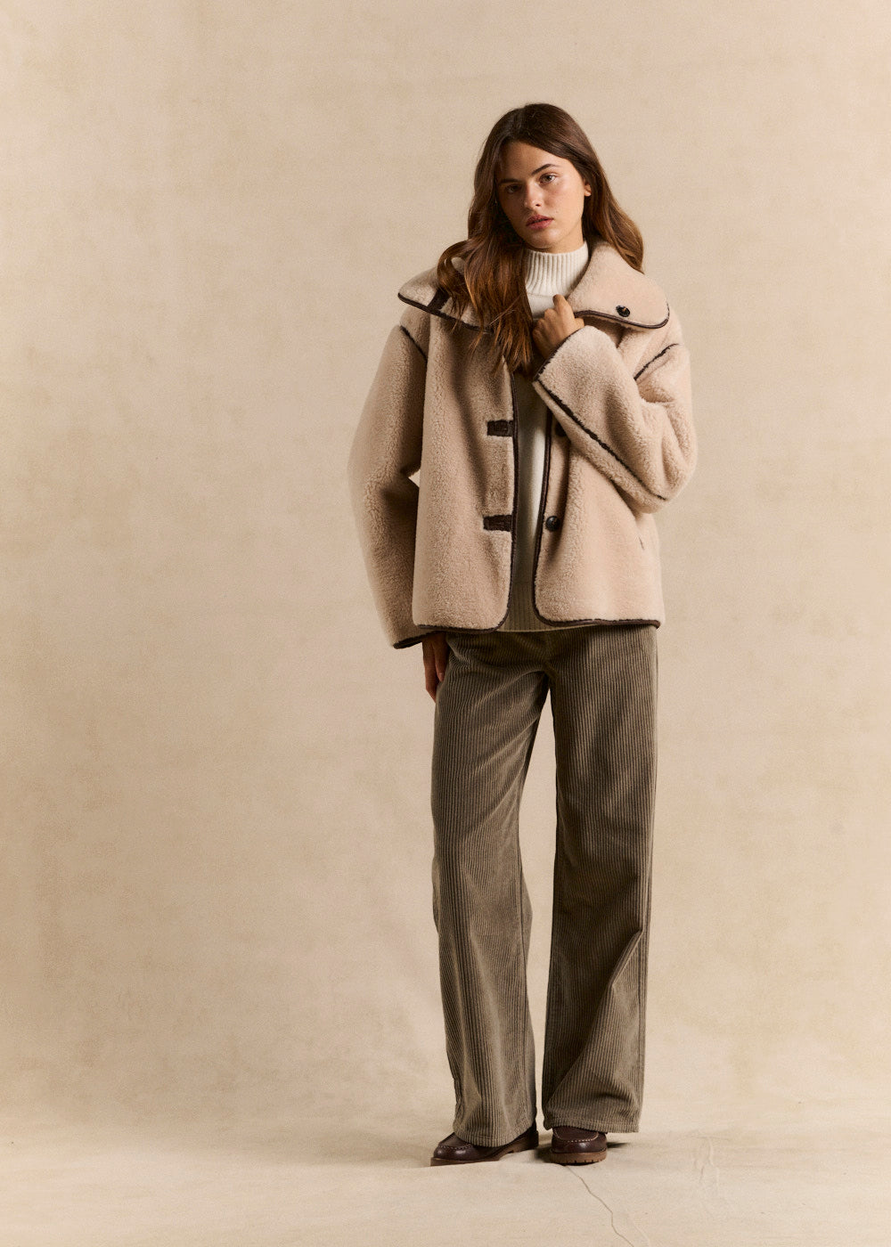 Manteau réversible effet fourrure - Sud Express - 5 - Sud Express