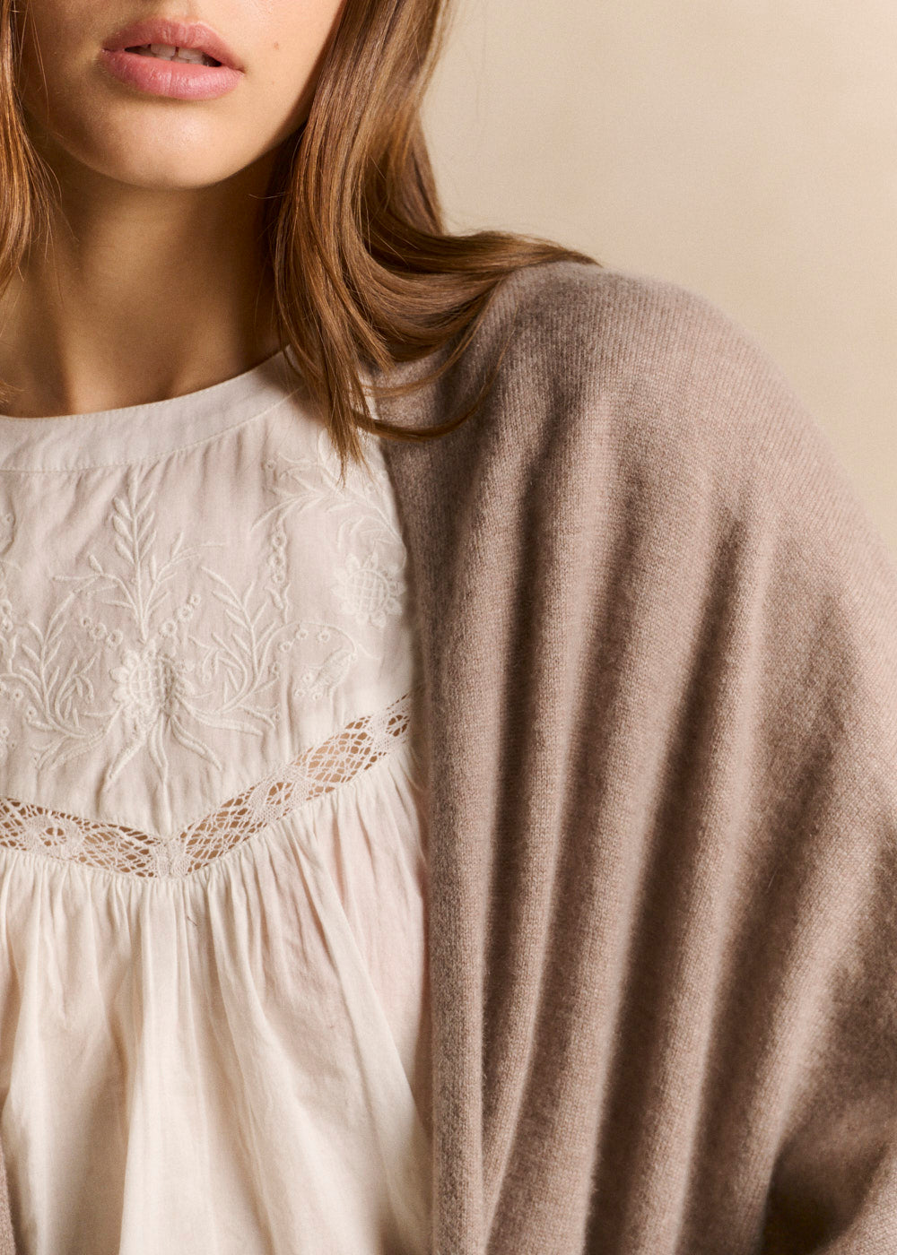 Cardigan oversize en cachemire - Sud Express - 2 - Sud Express