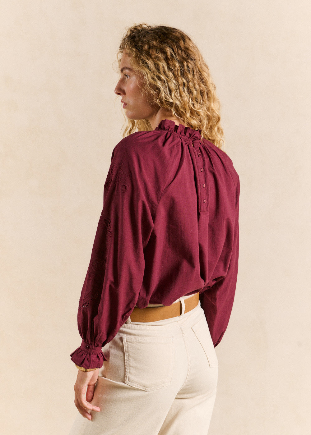 TISABEL Chemise coton brodée - 3 - Sud Express - Sud Express
