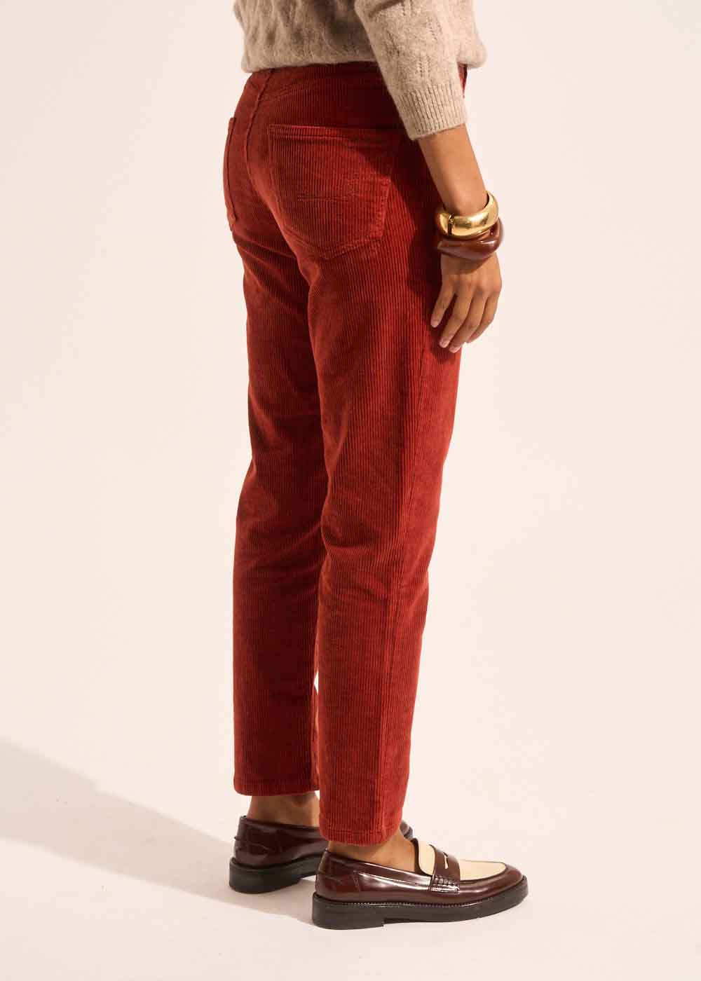 PAVLINA Pantalon en velours - 4 - Sud Express - Sud Express