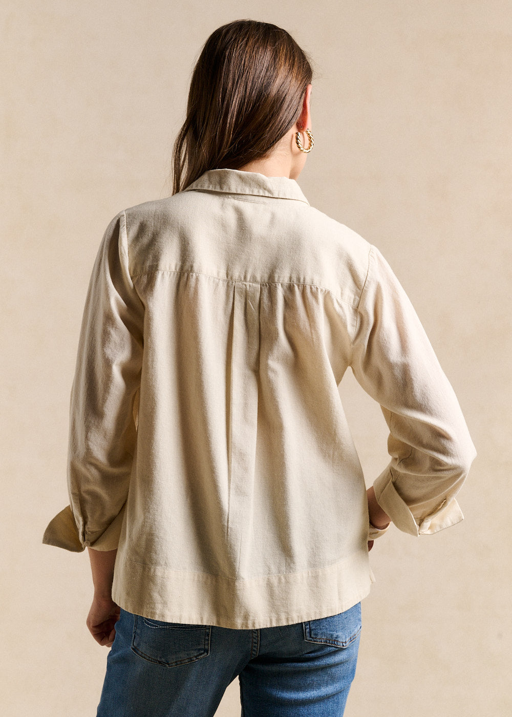TISANA Blouse brodée en lin et coton - 3 - Sud Express - Sud Express