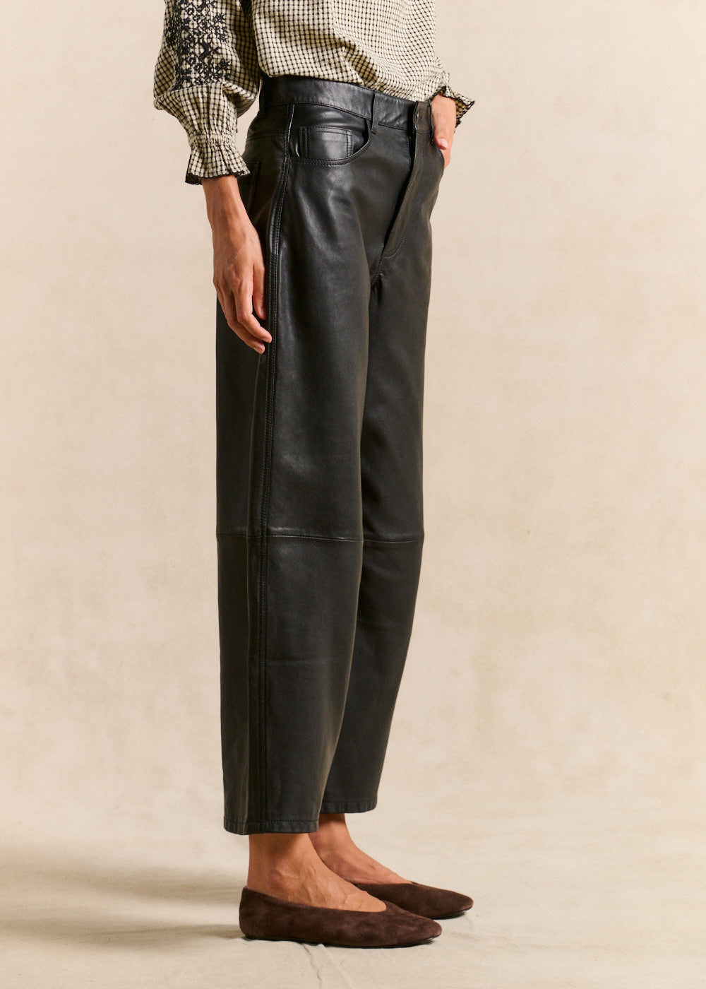 Pantalon en cuir - Sud Express - 5 - Sud Express