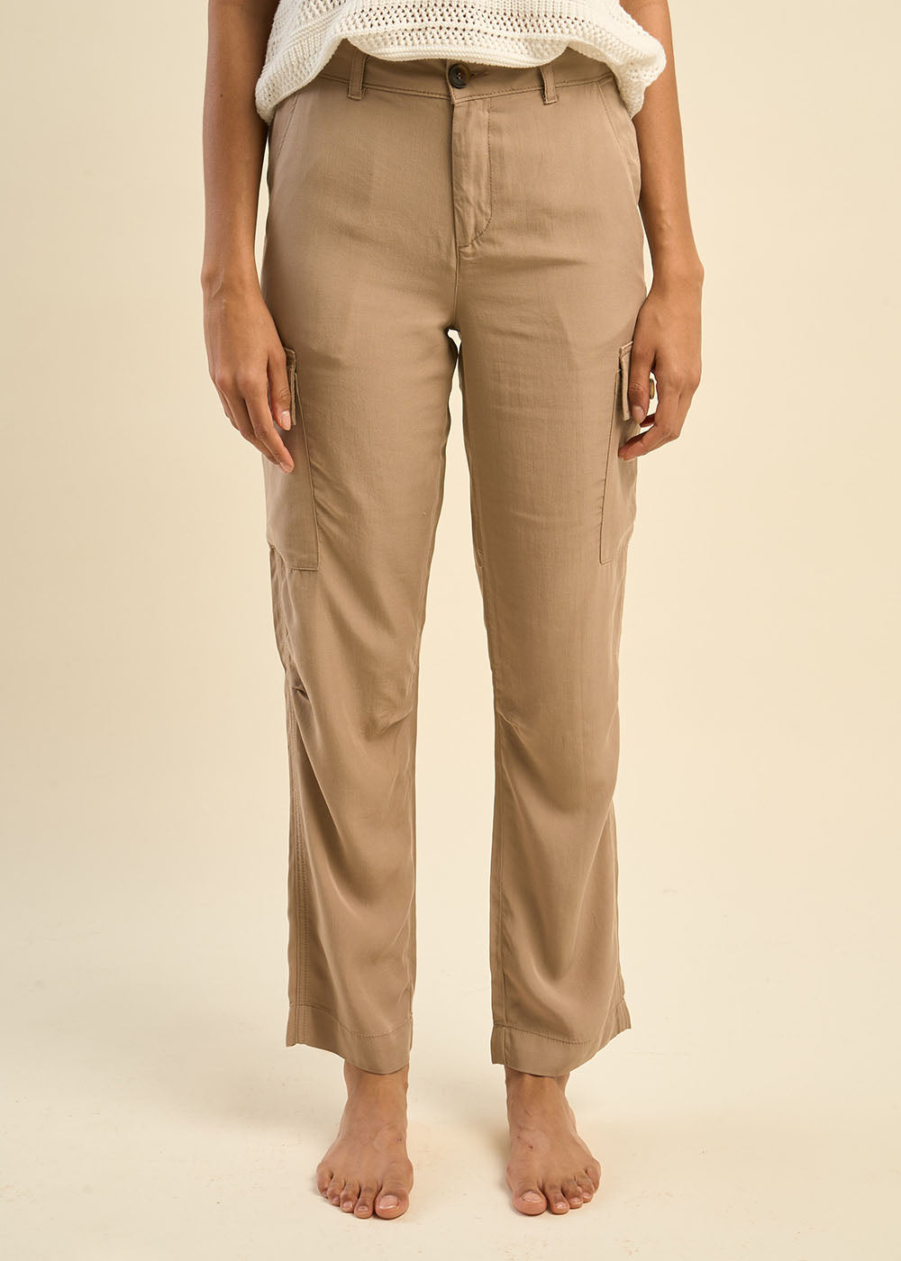 Pantalon cargo coupe droite - Sud Express - 2 - Sud Express