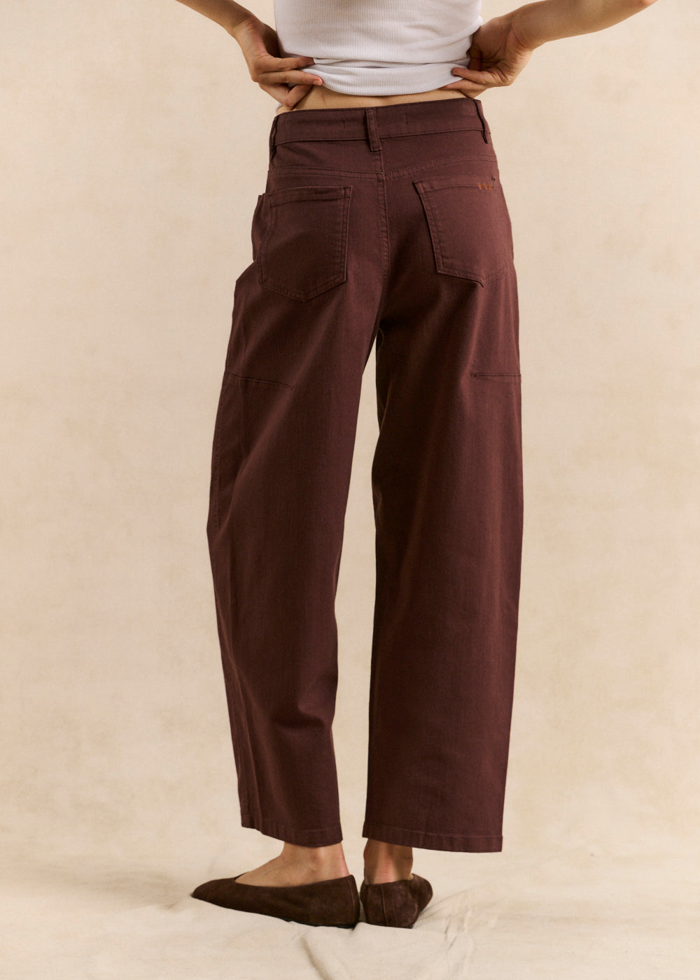 Pantalon coupe boule cinq poches - Sud Express - 4 - Sud Express