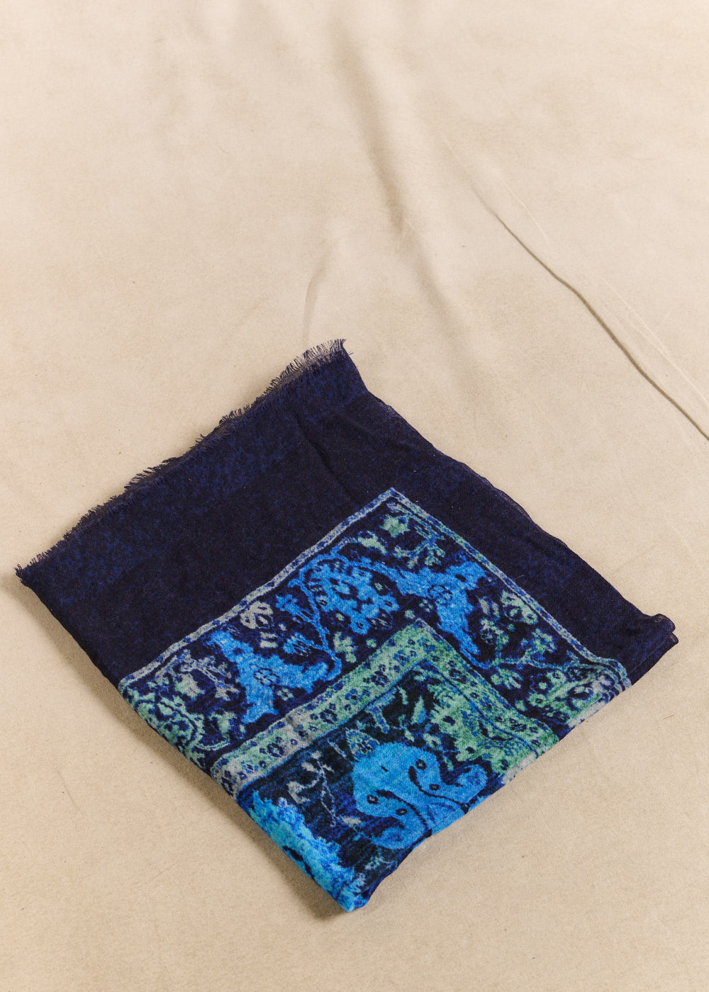 Foulard laine imprimé - Sud Express - 1 - Sud Express