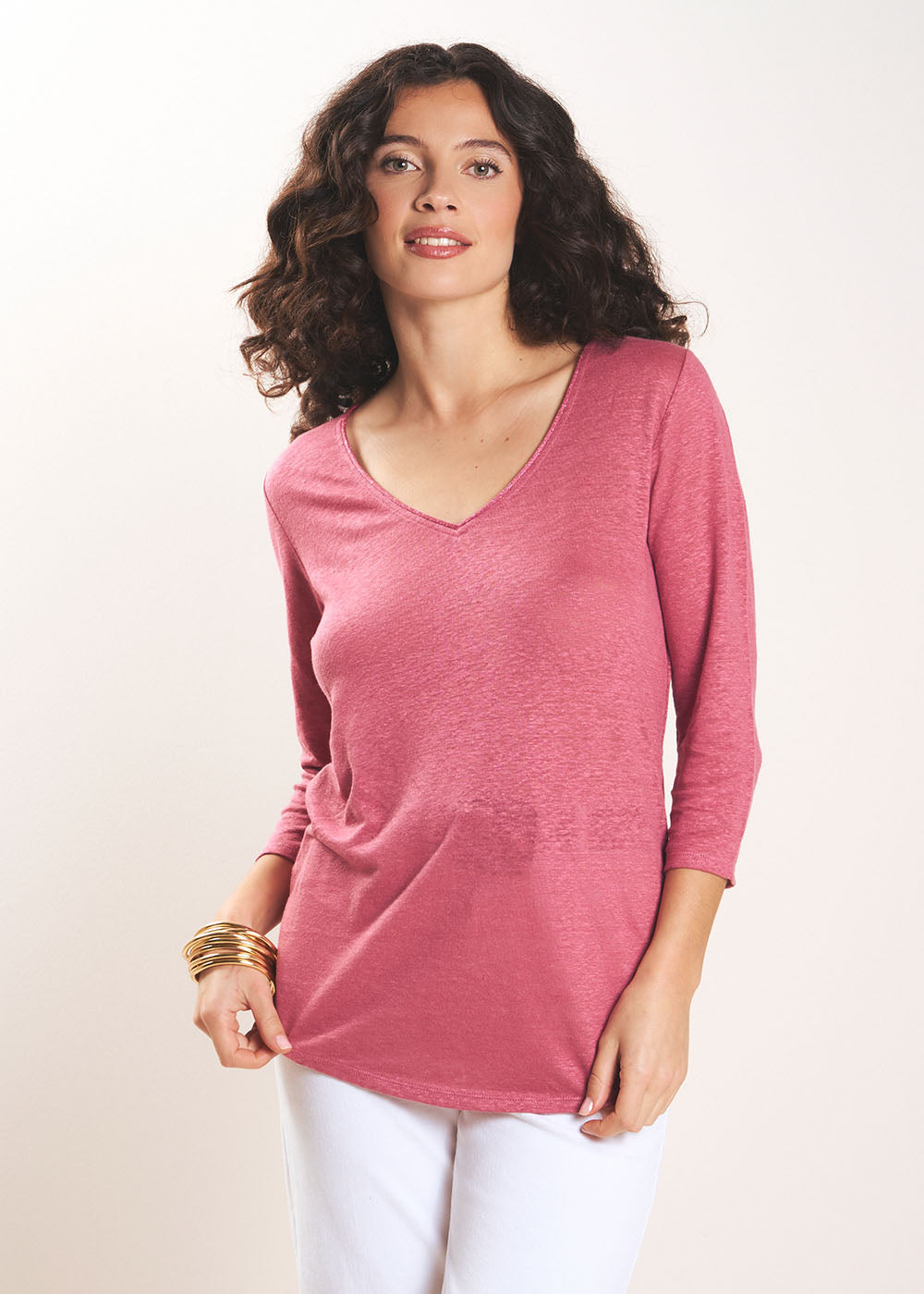 Tee-shirt en lin - Sud Express - 2 - Sud Express
