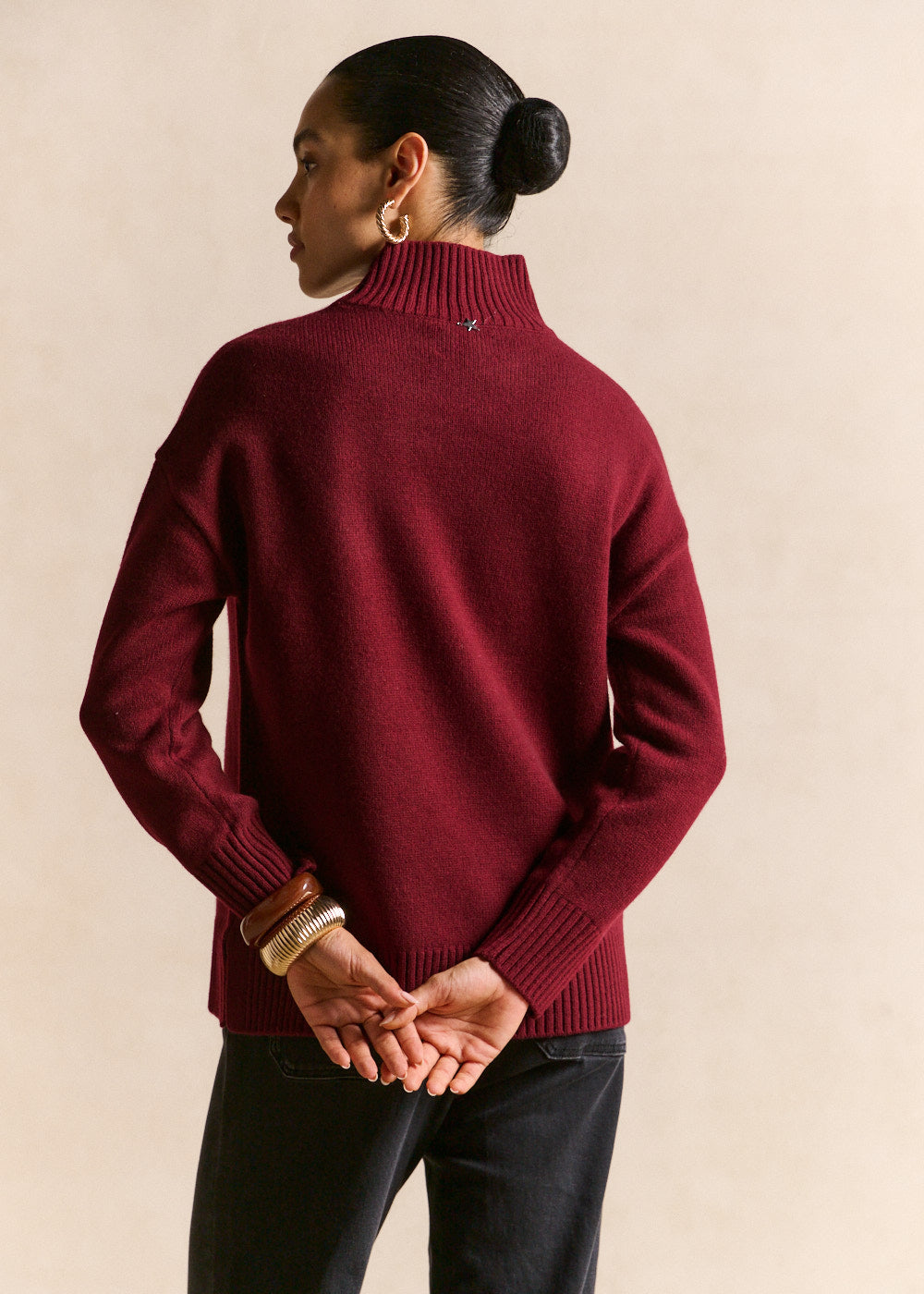 Pull laine col montant - Sud Express - 3 - Sud Express