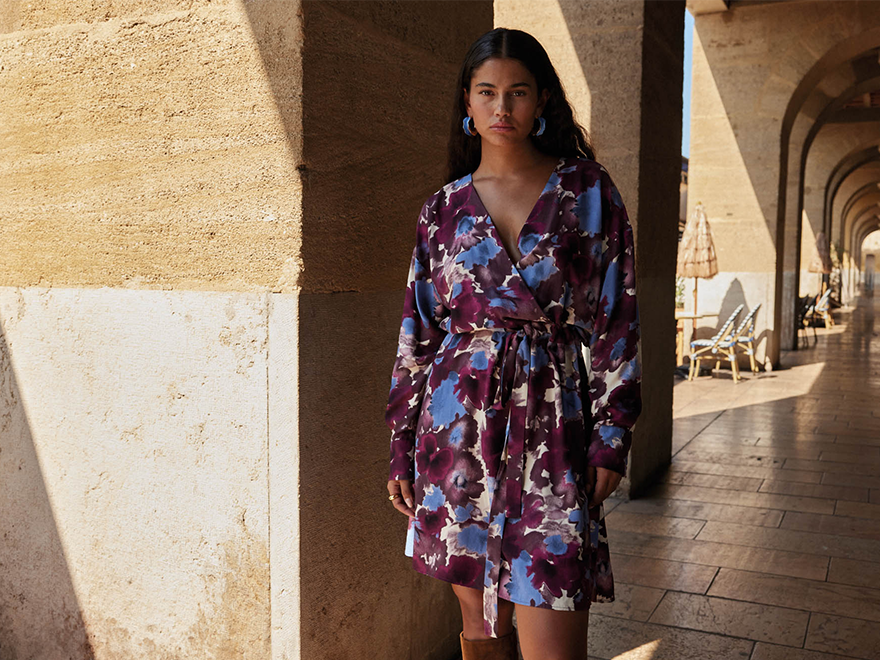 Robes imprimees Sud Express